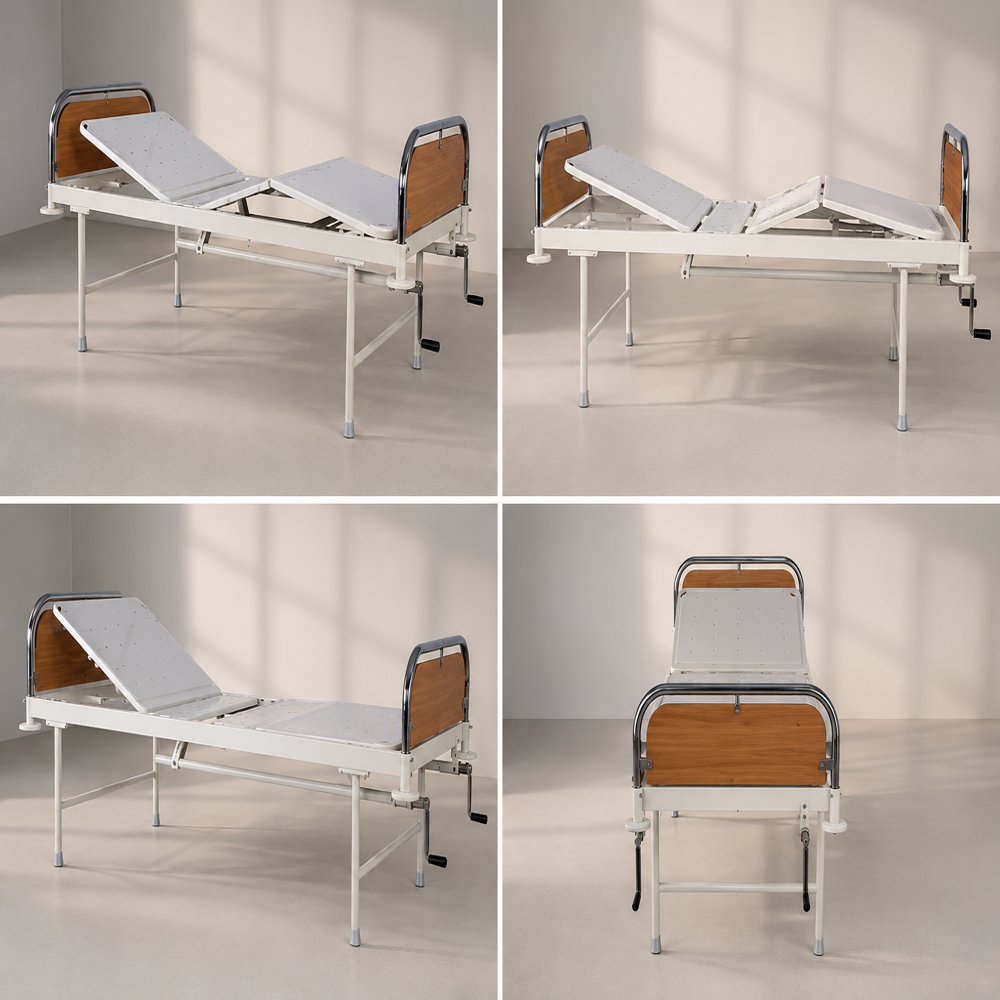 Sunmica Panel Hospital Fowler Bed