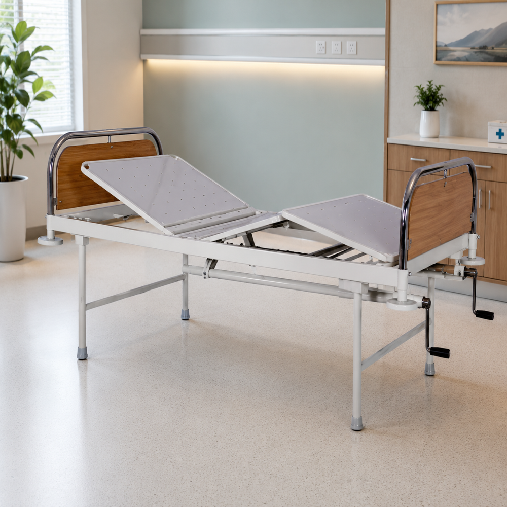 Sunmica Panel Hospital Fowler Bed