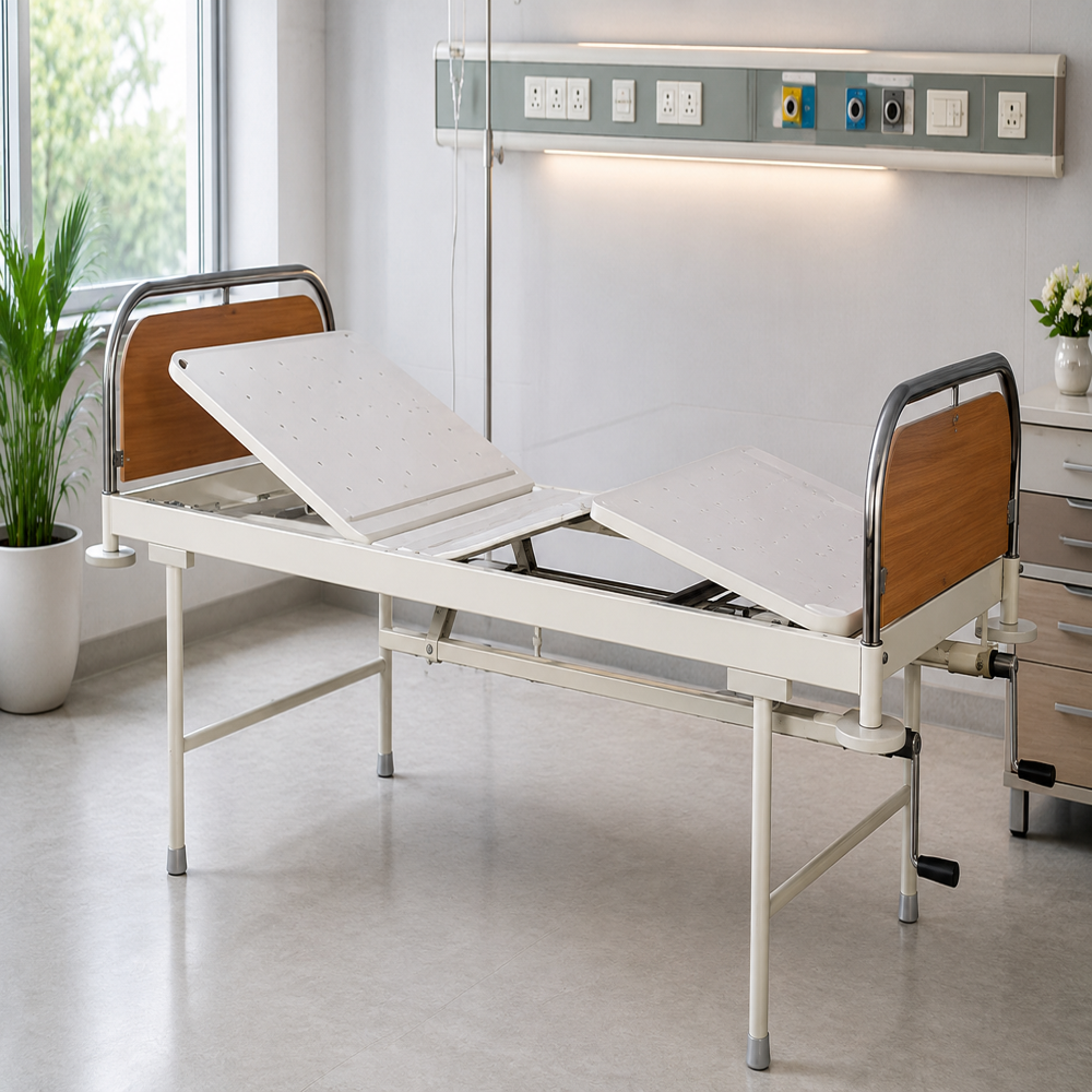 Sunmica Panel Hospital Fowler Bed