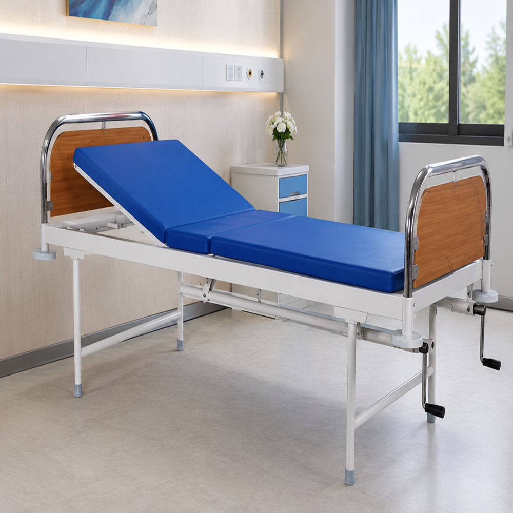 Sunmica Panel Hospital Fowler Bed