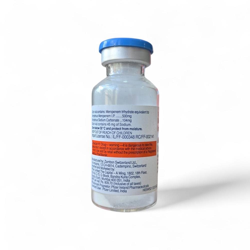 Meronem 500mg Injection