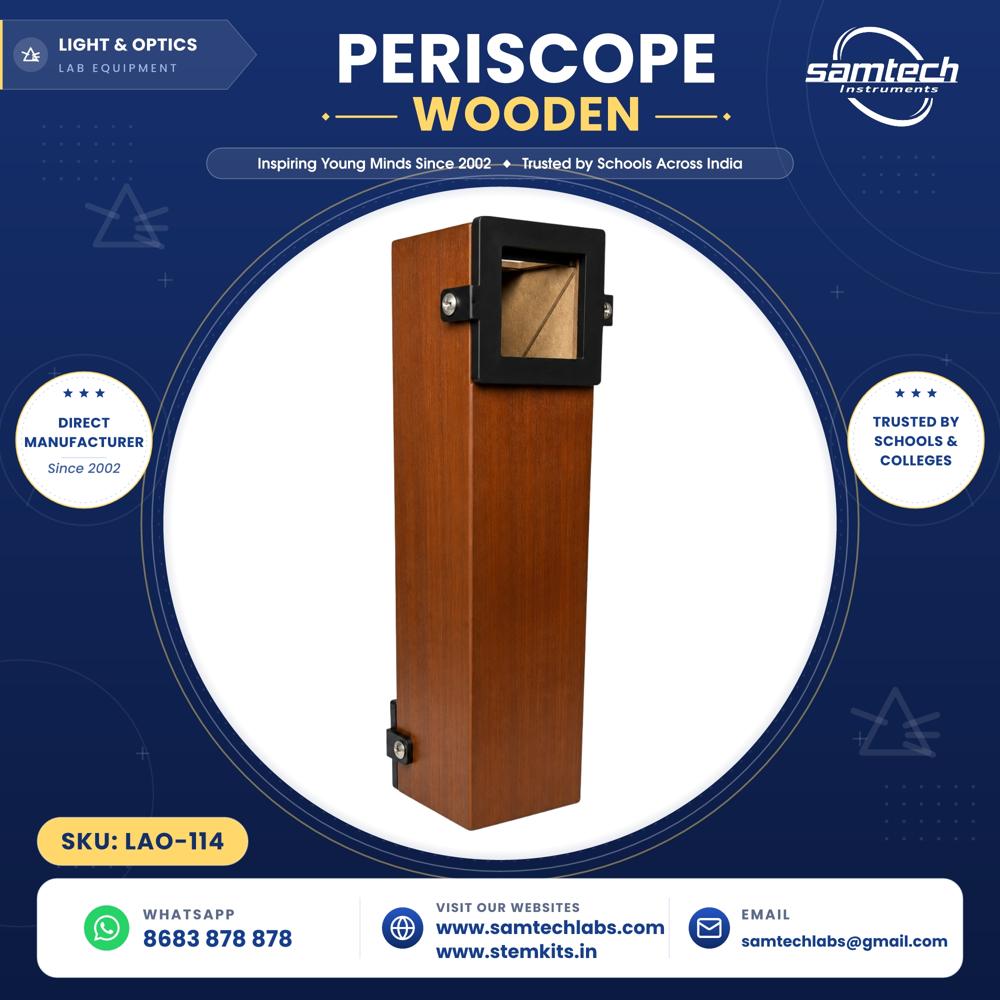 Periscope Wooden - Color: Brown
