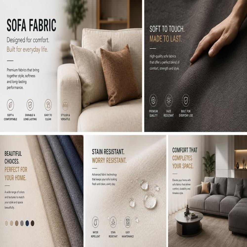 Sofa Fabrics - Feature: Tear-resistant