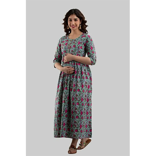 Cotton Feeding Gown For Women