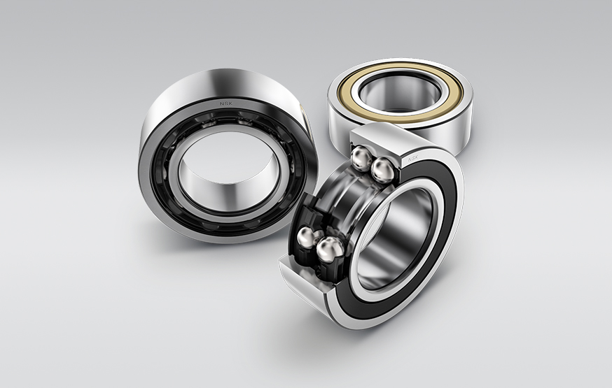 Double Raw Angular Contact Ball Bearing - Bore Size: 20 Mm