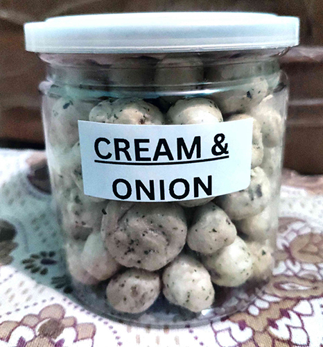 Cream And Onion Roasted Flavoured Makhana