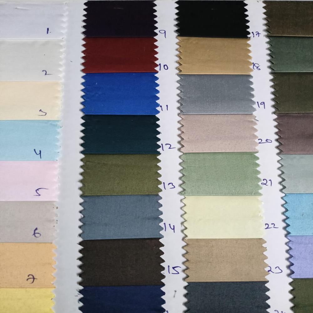 POLYCOTTON SATIN SHIRTING FABRIC 36