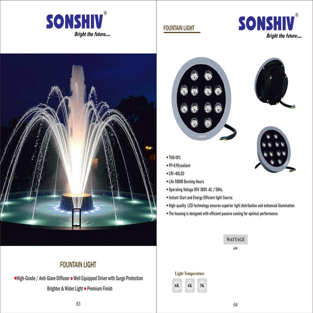 LED FOUNTAIN LIGHT