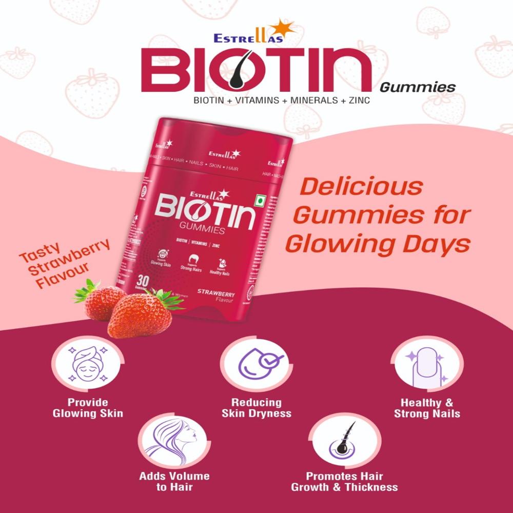 ESTRELLAS BIOTIN GUMMIES