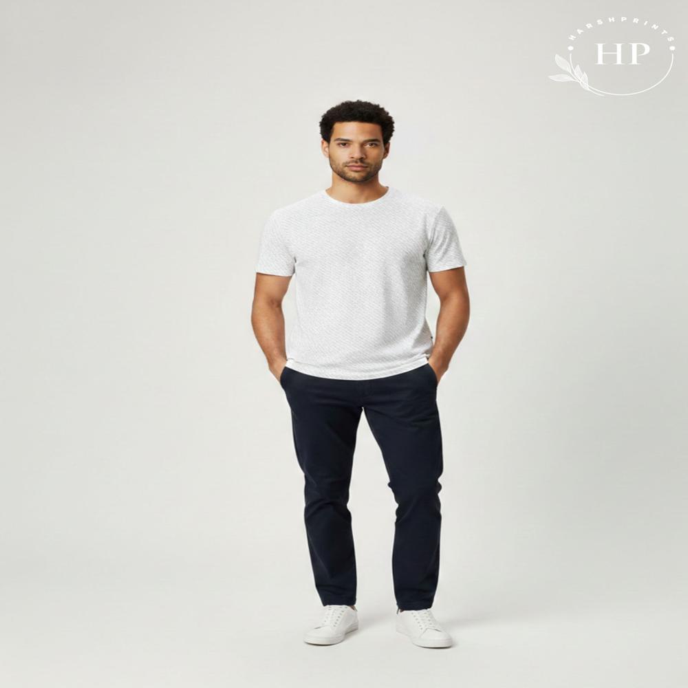 Harrier Structured Knit 190 GSM Polyester Lycra Fabric for T-Shirts & Co-Ord Sets - Multicolour, 4-Way Stretch, Soft Touch, Moisture Wicking