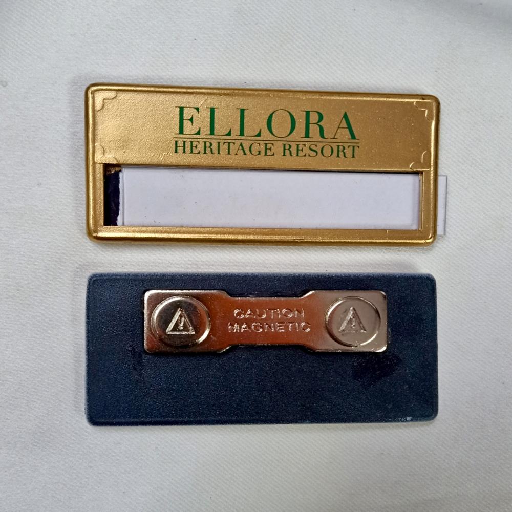 Hotel Reusable Name Badges