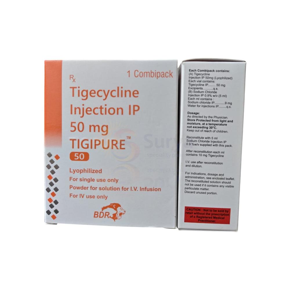 TIGIPURE 50MG INJECTION
