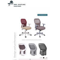 Oscar Medium Back Chair - Color: Black