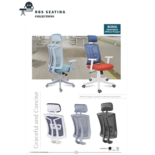 Bonai High Back Chair Without Hanger