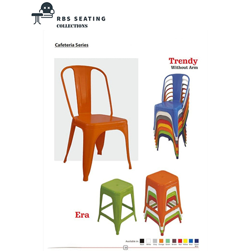 Cafeteria Series Trendy Chair Without Arm