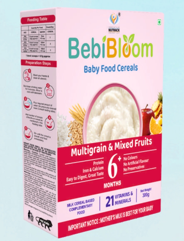 Bebi Bloom Multigrain & Mixed Fruits