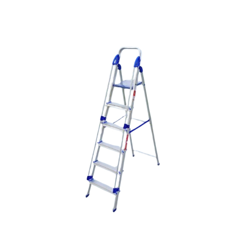 SSL-7008 Aluminium Step Ladder With Handrail