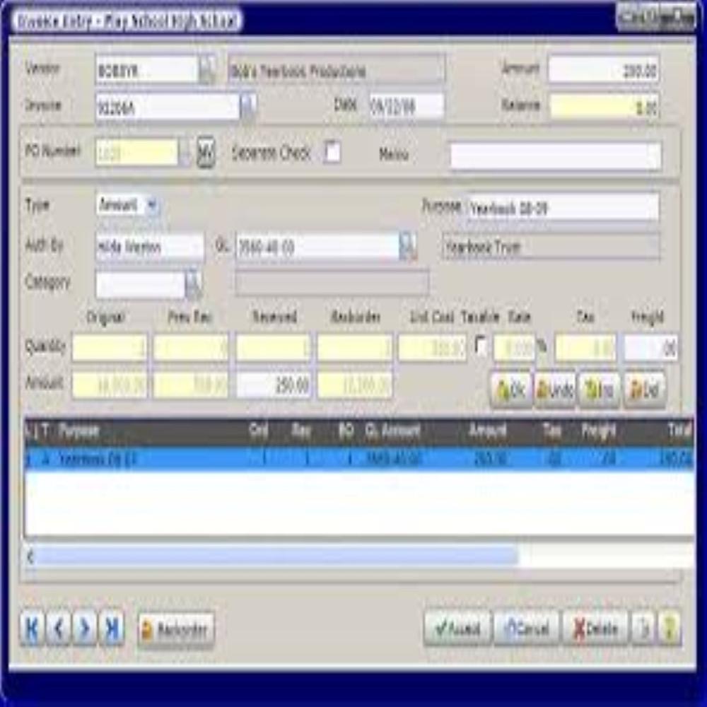 School Accounting Software
