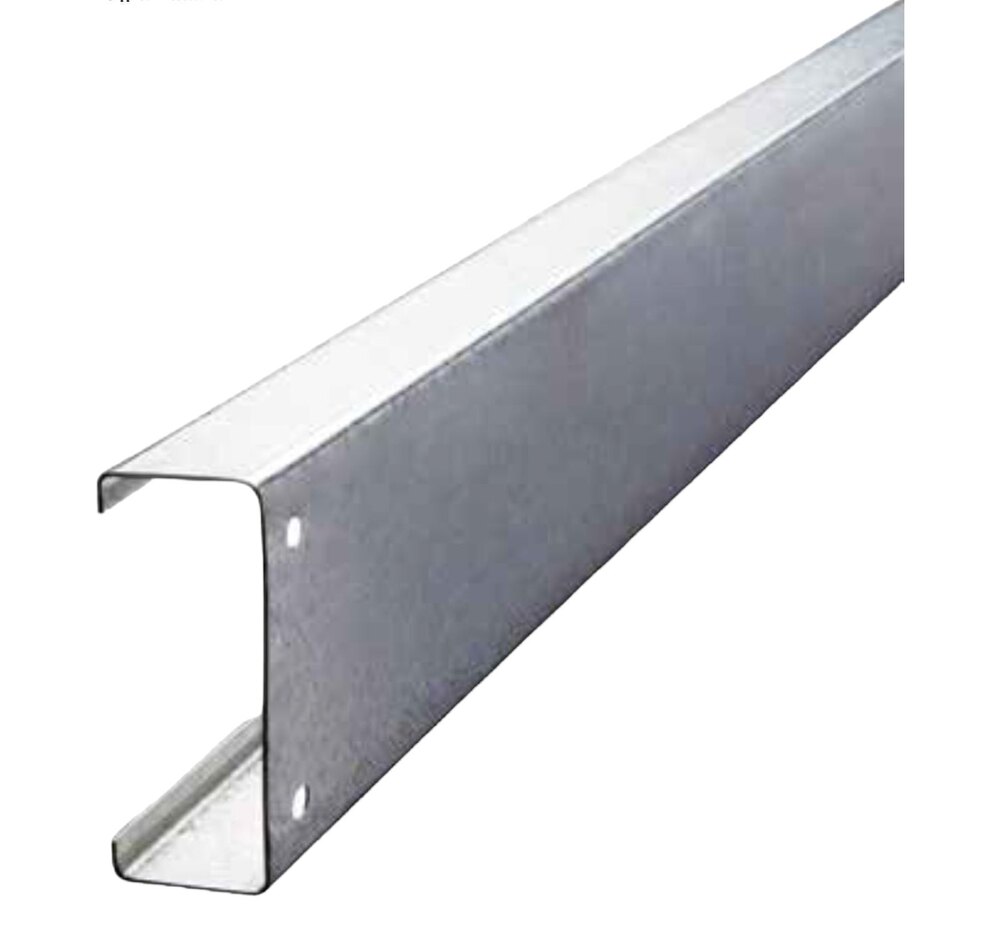 Galvanized C Purlin - Color: Silver
