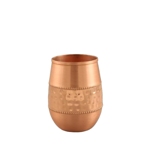 Copper Barrel Glass - Diameter: 85 Mm