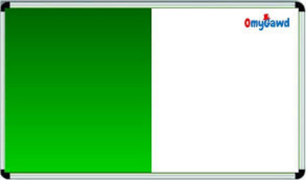While And Green Combi Board