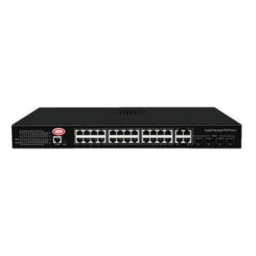 EV-POE33028PFM नेटवर्क POE Switch