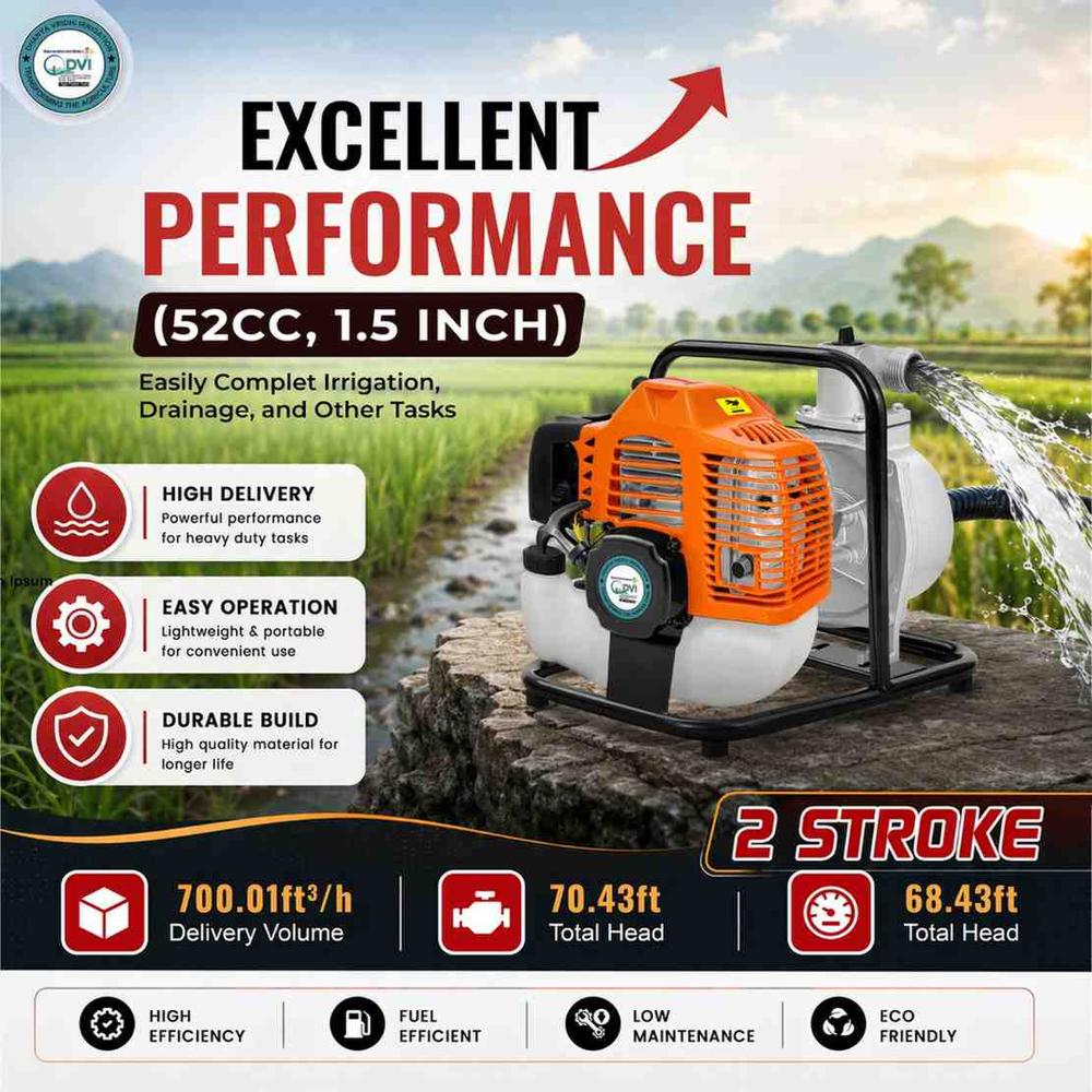 52cc Petrol Water Pump