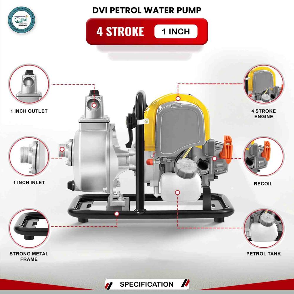 4 Stroke Water Pump