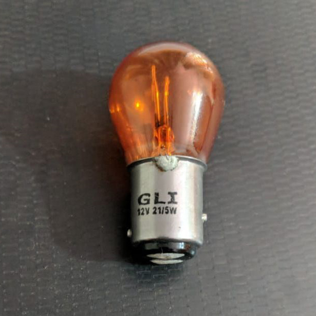 1016 12V21 5W Amber LED Bulb