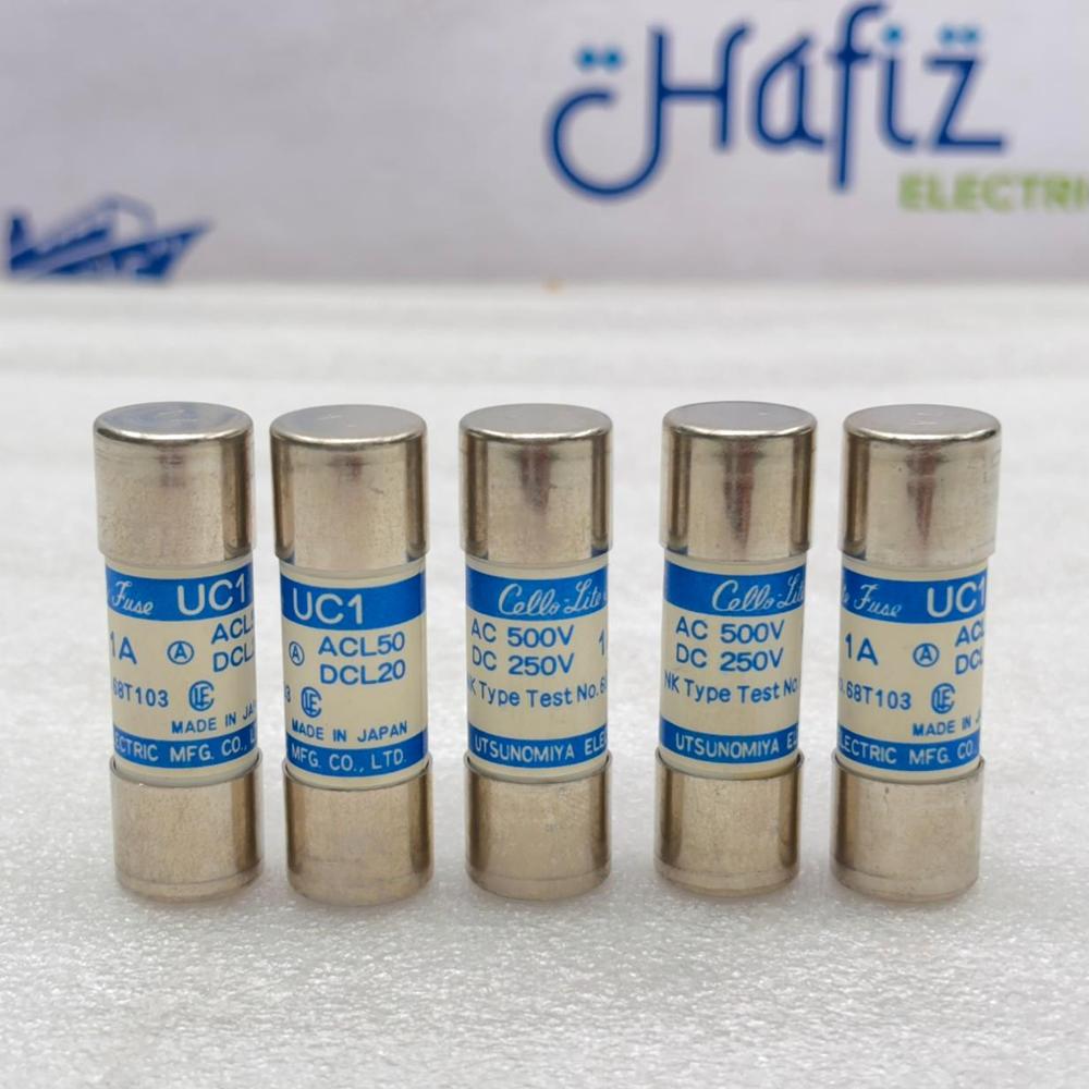 SHINKO MAIN FEED PUMP TURBINE FUSE 68T103 1A SET OF 5