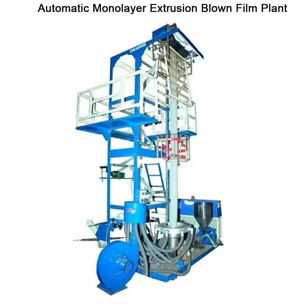 Blown film plant