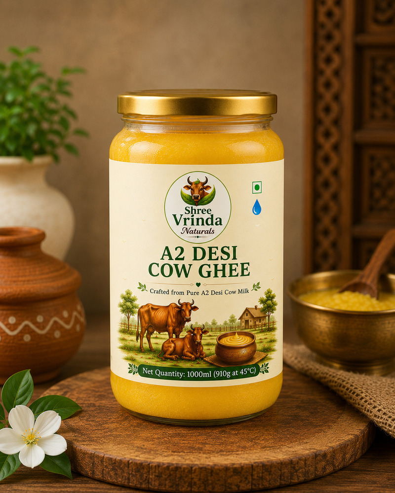 1000 ML A2 Bilona Cow Ghee