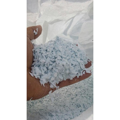 White HIPS Plastic Grinding