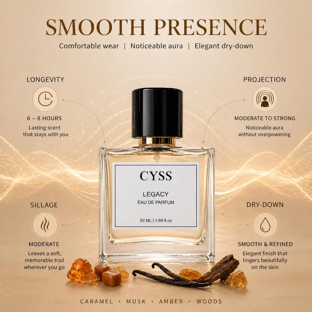 CYSS Legacy Eau de Parfum 50ml