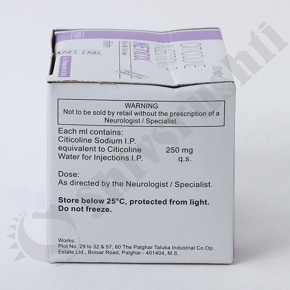 NETICOL 500MG/2ML INJECTION