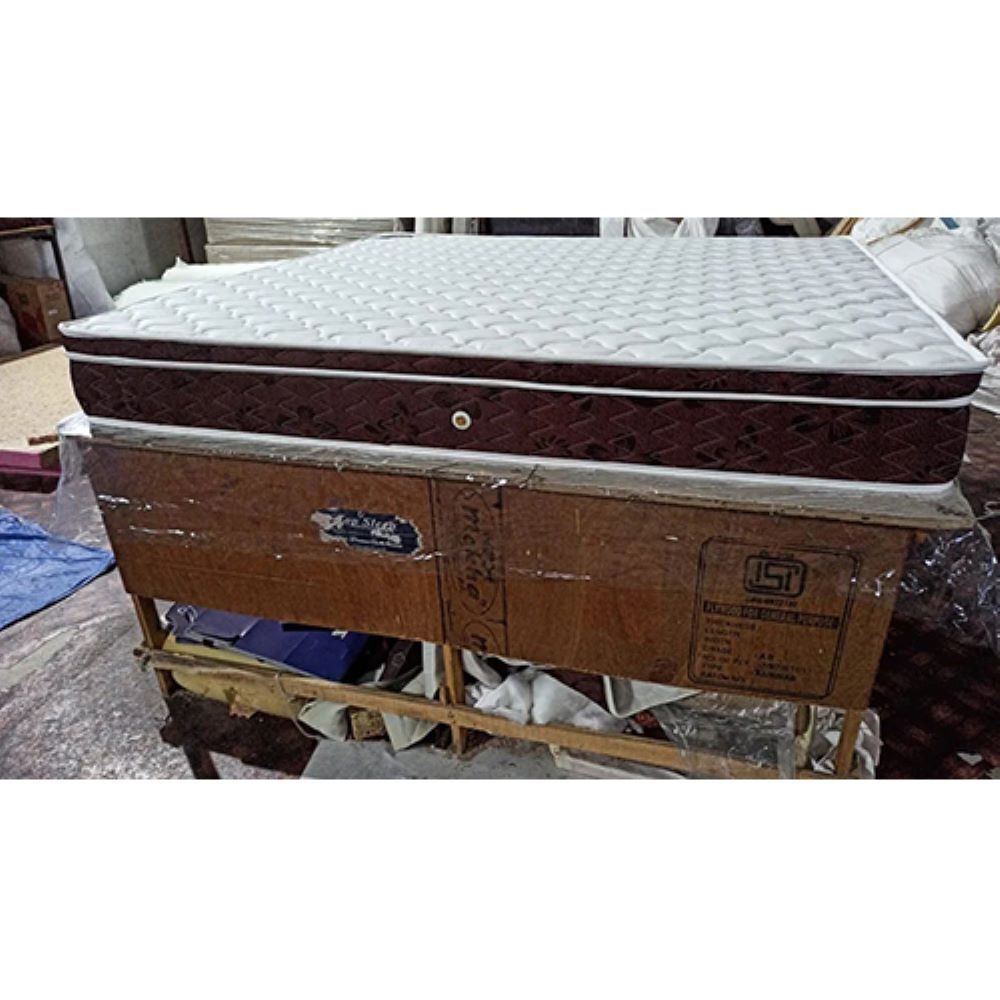 Memory Foam Mattress - 8 Inch Thickness, Double Size | Grey Color, Comfortable Support And Pressure Relief