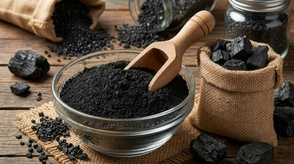 Activated Carbon - Apparent Density: 0.45-0.55 G/Ml