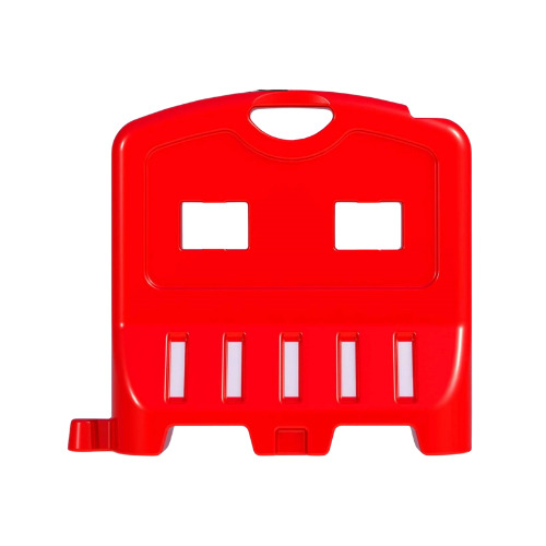 RSB-1M (1135) Red 1 Mtr Water Filled Road Safety Barricade