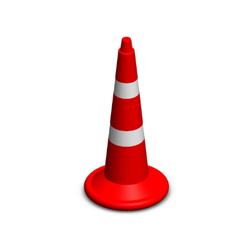 RSTC-1MR(W) 1000mm Plastic Round Traffic Safety Cone