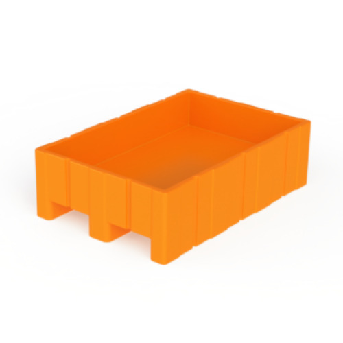 SIP-H2-1208350PC Plastic Pallet Container Heavy Duty Industrial Storage Pallet Container