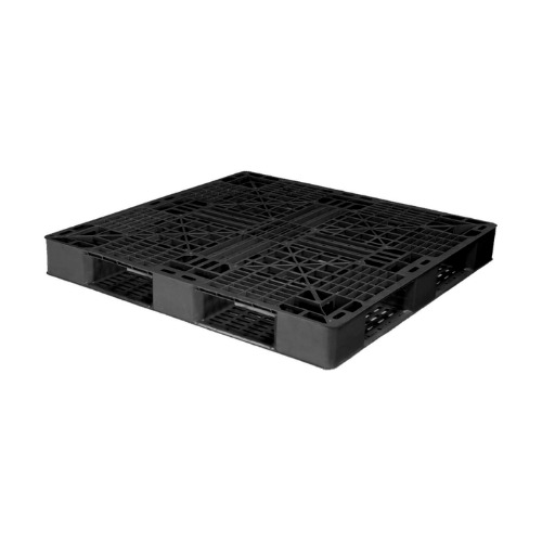SIP-M24-1010DE 4 Way Black Plastic Export Pallet 2000 Kg Load Capacity Heavy Duty Shipping Pallet
