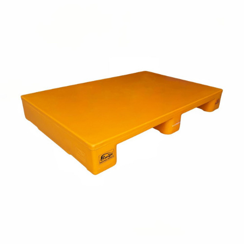 SIP-R2-0812 2 Way Entry Non-Reversible Heavy Duty Plastic Pallet Plain Top Industrial Storage Pallet