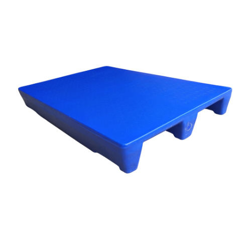 SIP-R2-1208FA-OG 2 Way Entry Non-Reversible Heavy Duty Steel Reinforced Plastic Pallet Anti-Skid Top