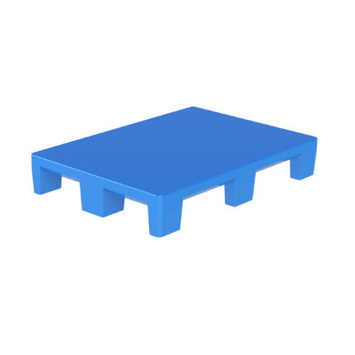 SIP-R4-1007 4 Way Entry Non-Reversible Plastic Pallet Plain Top Heavy Duty Industrial Pallet