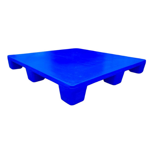 SIP-R4-1212FP-OO 4 Way Entry Non-Reversible Steel Reinforced Plastic Pallet Plain Top Heavy Duty Pallet