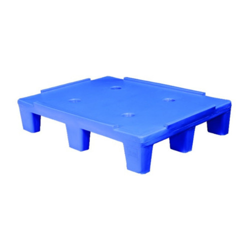 SIP-R4-8363 4 Way Entry Non-Reversible Plastic Pallet Flat Plain Top Side Edge Heavyduty Industry Pallet