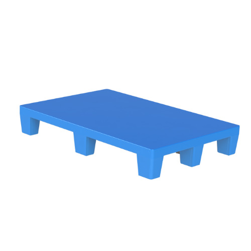 SIP-R4-9865FP-OO 4 Way Entry Non-Reversible Plastic Pallet Plain Top Heavy Duty Industrial Pallet