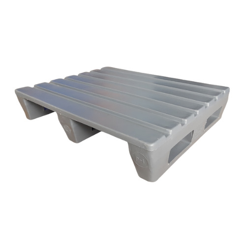 SIP-R24-6687GS 4 Way Entry Non-Reversible Rackable Heavy Duty Steel Reinforced Printing Plastic Pallet