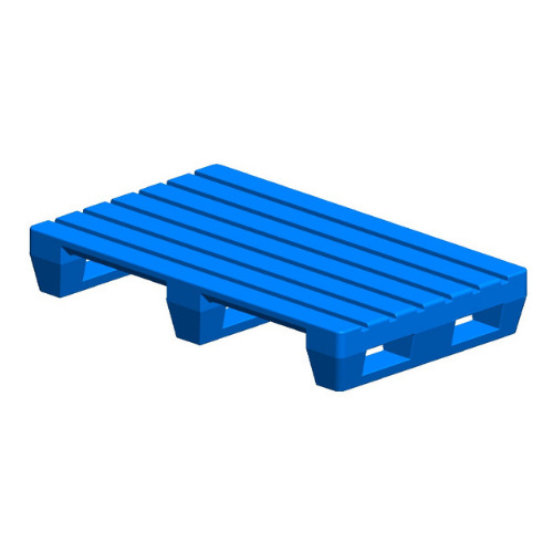 SIP-R24-6810GS 4 Way Entry Non-Reversible Rackable Heavy Duty Steel Reinforced Printing Plastic Pallet