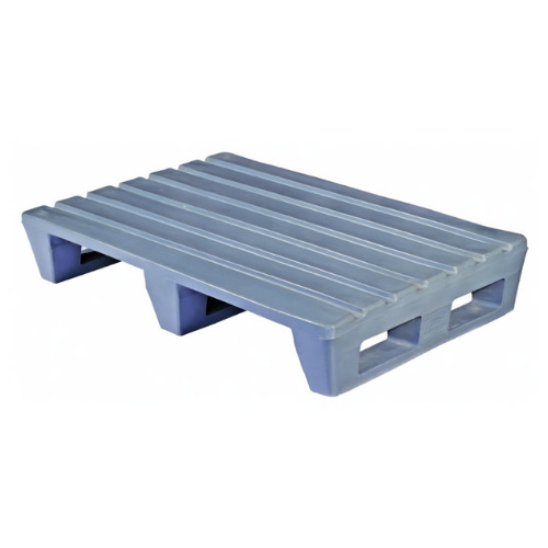 SIP-R24-6995GS 2 & 4 Way Entry Non-Reversible Steel Reinforced Printing Plastic Pallet Grooved Top Heavy